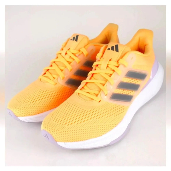 ADIDAS Ultrabounce Wide Running Walking Sport Athletic Orange Grey  size … - Picture 7 of 7